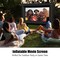Outdoor Inflatable Projection Screen with Blower Portable for Backyard Camping